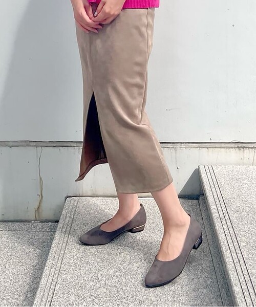 ESPERANZA(エスペランサ)の「◆【日本製】晴雨兼用クッションフラットパンプス(パンプス・レディース・グレイッシュベージュ/ブラック系/こしょう色系1・22.5cm/23.5cm/24.5cm/23.0cm/24.0cm/25.0cm/21.5cm/22.0cm)」の22枚目の写真