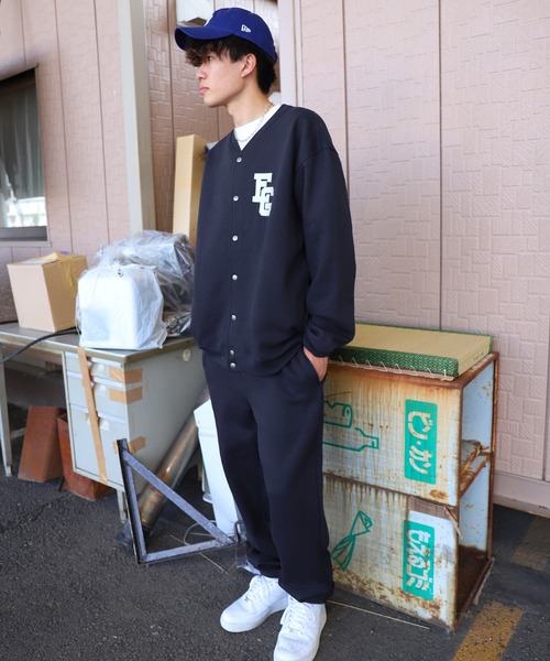 ZIP FIVE（ジップファイブ）の「【ZIP FIVE】【e.g.】ビッグシルエット ワンポイントスウェット スナップカーディガン（カーディガン/ボレロ・レディース・ブラック/ネイビー/ブラウン/アイボリー/杢グレー・MEDIUM/LARGE/X-LARGE）」の22枚目の写真