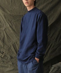 Cal Cru カルクルー ヘビーウェイトロングスリーブモックネックT
