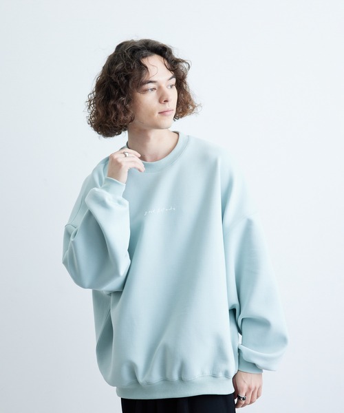 JUNRED（ジュンレッド）の「2ポイントダンボールプルオーバー（Tシャツ/カットソー・メンズ・オフホワイト/グリーン/ブルー系その他4/ミント/ブラック・S/L/M）」の20枚目の写真