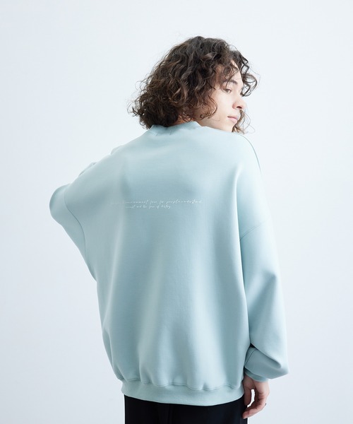 JUNRED（ジュンレッド）の「2ポイントダンボールプルオーバー（Tシャツ/カットソー・メンズ・オフホワイト/グリーン/ブルー系その他4/ミント/ブラック・S/L/M）」の19枚目の写真