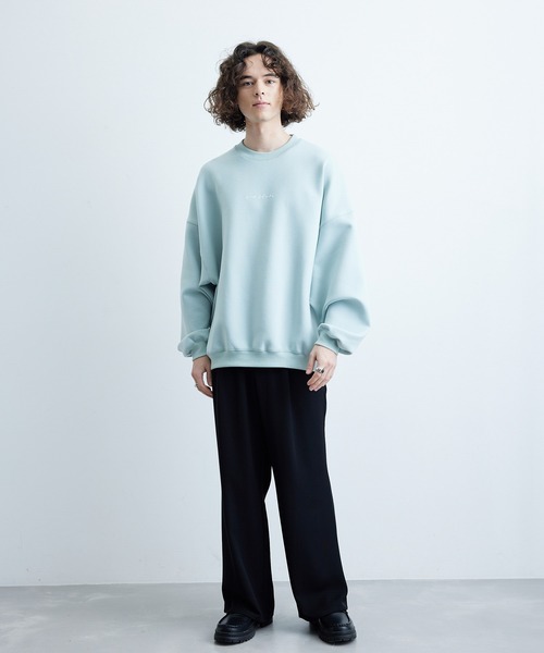 JUNRED（ジュンレッド）の「2ポイントダンボールプルオーバー（Tシャツ/カットソー・メンズ・オフホワイト/グリーン/ブルー系その他4/ミント/ブラック・S/L/M）」の16枚目の写真