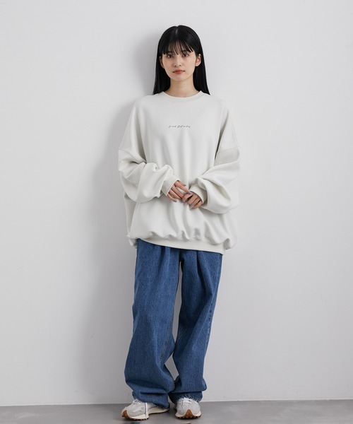 JUNRED（ジュンレッド）の「2ポイントダンボールプルオーバー（Tシャツ/カットソー・メンズ・オフホワイト/グリーン/ブルー系その他4/ミント/ブラック・S/L/M）」の11枚目の写真