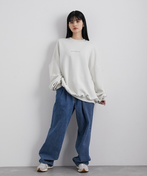 JUNRED（ジュンレッド）の「2ポイントダンボールプルオーバー（Tシャツ/カットソー・メンズ・オフホワイト/グリーン/ブルー系その他4/ミント/ブラック・S/L/M）」の10枚目の写真