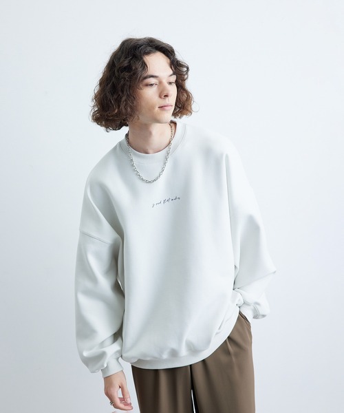 JUNRED（ジュンレッド）の「2ポイントダンボールプルオーバー（Tシャツ/カットソー・メンズ・オフホワイト/グリーン/ブルー系その他4/ミント/ブラック・S/L/M）」の9枚目の写真
