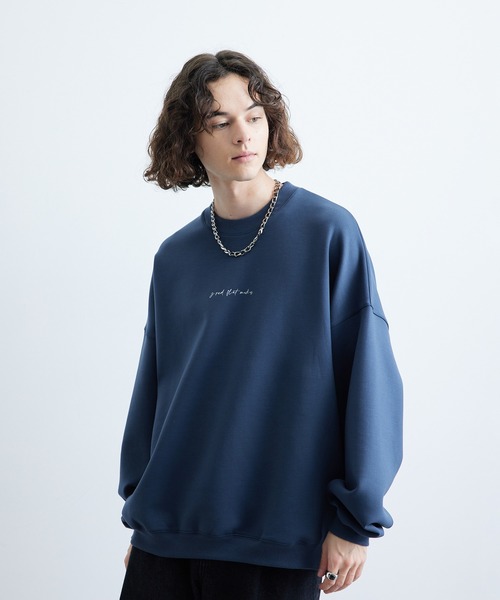 JUNRED（ジュンレッド）の「2ポイントダンボールプルオーバー（Tシャツ/カットソー・メンズ・オフホワイト/グリーン/ブルー系その他4/ミント/ブラック・S/L/M）」の6枚目の写真