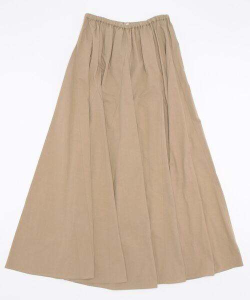 Morris & Sons（モリスアンドサンズ）の「MORRIS & SONS | ボリュームギャザースカート WOMEN（スカート・レディース・ブラック/ベージュ・FREE）」の3枚目の写真