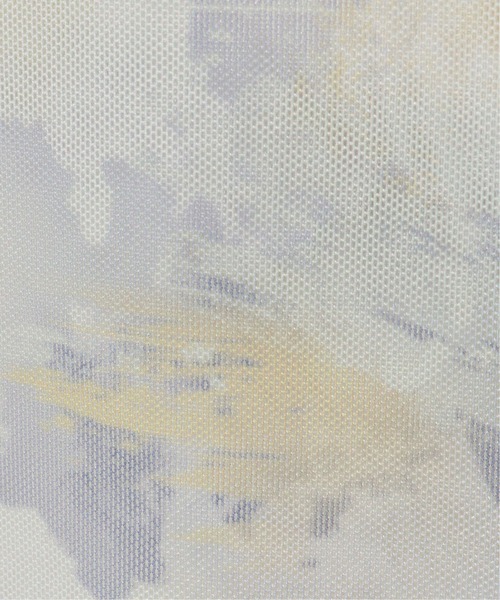 notch.（ノッチ）の「水彩アートパワーメッシュトップス（Tシャツ/カットソー・レディース・オフホワイト/ベージュ・M）」の11枚目の写真