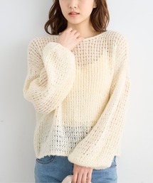 FREE'S MART | ◆前後2Wayモヘアライクルーズニット(ニット/セーター)