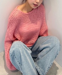 FREE'S MART | ◆前後2Wayモヘアライクルーズニット(ニット/セーター)