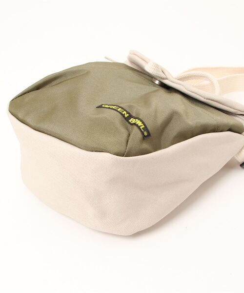GREEN BOWL(グリーンボウル)の「グリーンボウル【GREEN BOWL】G.B. Canvas Mini Shoulder Bag(ショルダーバッグ・メンズ・ブラウン系1/ライトベージュ/マスタード・FREE)」の5枚目の写真