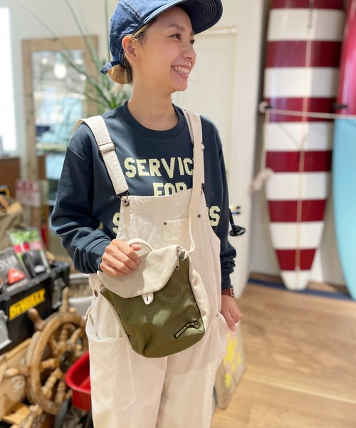 GREEN BOWL(グリーンボウル)の「グリーンボウル【GREEN BOWL】G.B. Canvas Mini Shoulder Bag(ショルダーバッグ・メンズ・ブラウン系1/ライトベージュ/マスタード・FREE)」の2枚目の写真