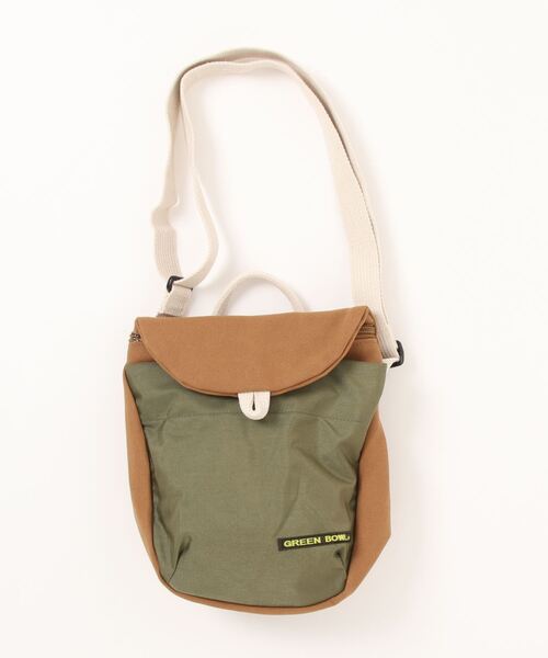 GREEN BOWL(グリーンボウル)の「グリーンボウル【GREEN BOWL】G.B. Canvas Mini Shoulder Bag(ショルダーバッグ・メンズ・ブラウン系1/ライトベージュ/マスタード・FREE)」の11枚目の写真