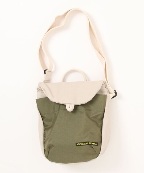 GREEN BOWL(グリーンボウル)の「グリーンボウル【GREEN BOWL】G.B. Canvas Mini Shoulder Bag(ショルダーバッグ・メンズ・ブラウン系1/ライトベージュ/マスタード・FREE)」の10枚目の写真