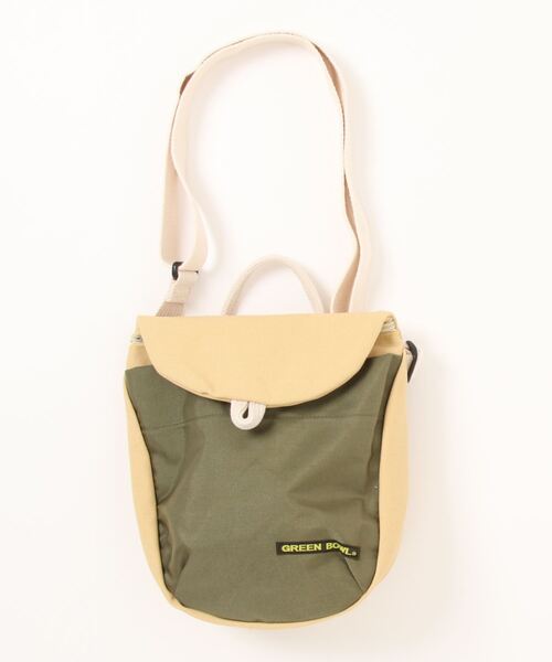 GREEN BOWL(グリーンボウル)の「グリーンボウル【GREEN BOWL】G.B. Canvas Mini Shoulder Bag(ショルダーバッグ・メンズ・ブラウン系1/ライトベージュ/マスタード・FREE)」の9枚目の写真