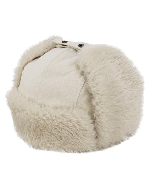 polcadot（ポルカドット）の「COTTON FLGHT CAP／コットン フライトキャップ（キャップ・メンズ・ブルー/ブラック/アイボリー・FREE）」の13枚目の写真