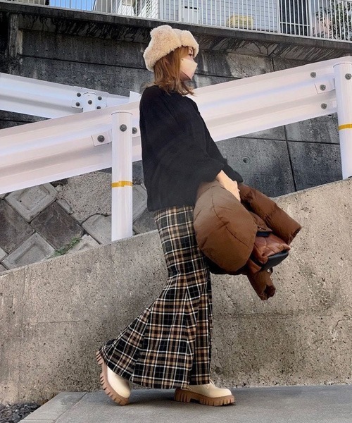 polcadot（ポルカドット）の「COTTON FLGHT CAP／コットン フライトキャップ（キャップ・メンズ・ブルー/ブラック/アイボリー・FREE）」の22枚目の写真