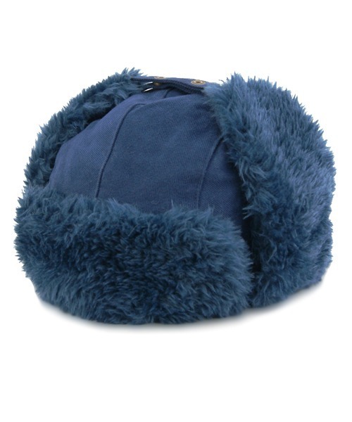 polcadot（ポルカドット）の「COTTON FLGHT CAP／コットン フライトキャップ（キャップ・メンズ・ブルー/ブラック/アイボリー・FREE）」の11枚目の写真