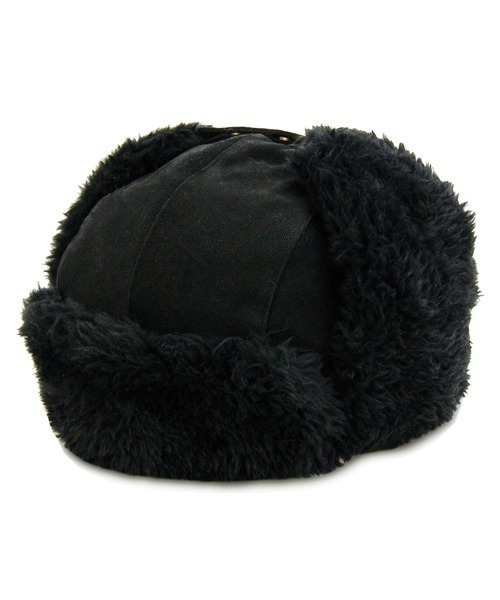 polcadot（ポルカドット）の「COTTON FLGHT CAP／コットン フライトキャップ（キャップ・メンズ・ブルー/ブラック/アイボリー・FREE）」の19枚目の写真