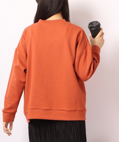 A.N.L(エーエヌエル レーベル)の「A.N.L オーバーサイズ スナップカーデ(カーディガン/ボレロ・レディース・ブラック/サンドベージュ/レンガ・38)」の14枚目の写真