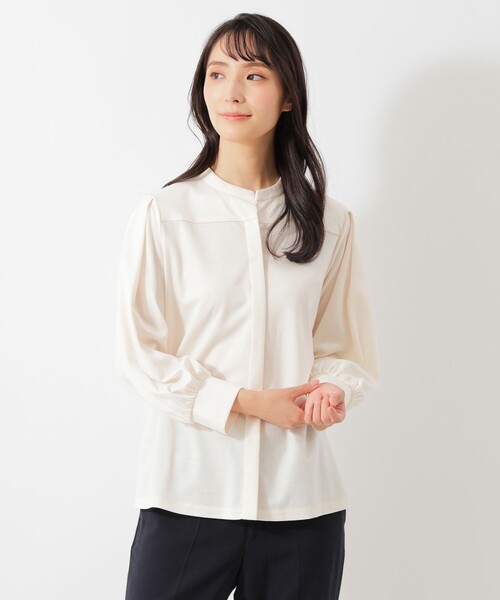 ハリジェンヌスタンドカラーカットソー Tシャツ カットソー Amaca アマカ のファッション通販 Zozotown