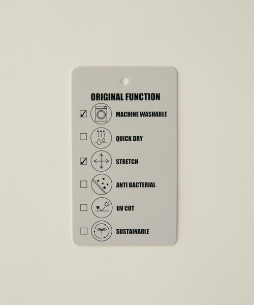 ITEMS URBANRESEARCH（アイテムズ アーバンリサーチ）の「センタークリース メランジスラックスパンツ（スラックス・メンズ・ブラック/カーキ/チャコールグレー・MEDIUM/LARGE）」の8枚目の写真