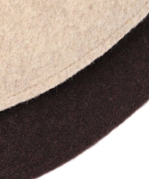 LEPSIM（レプシィム）の「フェルトバケットハット　294859（ハット・レディース・ブラック/ブラウン/アイボリー・ONE SIZE）」の16枚目の写真