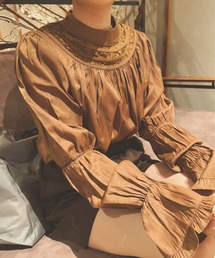 ハシゴレースブラウス／【WEB/EC限定商品】