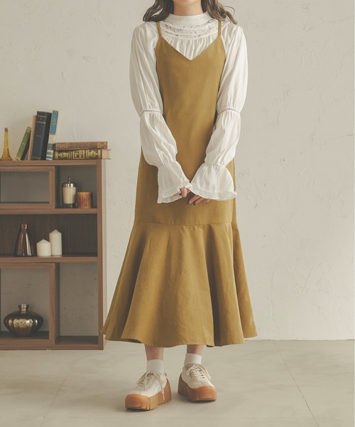 Ambre Neige(アンブルネージュ)の「ハシゴレースブラウス/【WEB/EC限定商品】(シャツ/ブラウス・レディース・ベージュ/オフホワイト/ライトブラウン・FREE)」の8枚目の写真