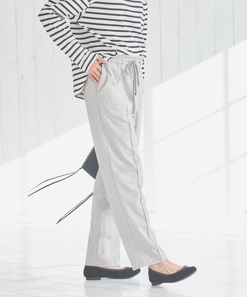 coen(コーエン)の「モイスチャータッチテーパードパンツ#(その他パンツ・レディース・ライトグレー/ダークグレー/オフホワイト/ブラウン/ライトブルー・S/M/L)」の6枚目の写真