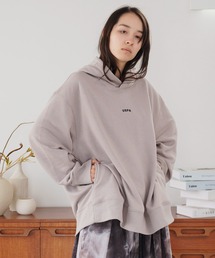 U.S. POLO ASSN. / ユーエスポロアッスン 別注 コラボ  オーバーサイズ 裏毛 配色 スウェット パーカー