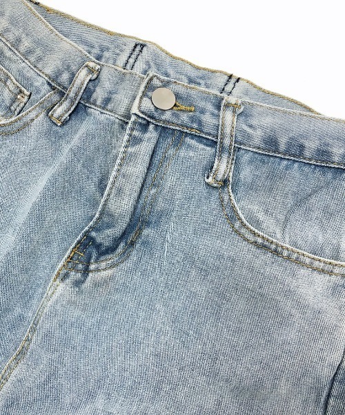 DIAVEL(ディアベル)の「【ZOZOWEEK SALE中/冷え込み到来アイテム】バックレースアップデニムワイドパンツ(デニムパンツ・レディース・サックスブルー/ブラック/アイボリー/カーキ・M/L/S/XS)」の20枚目の写真