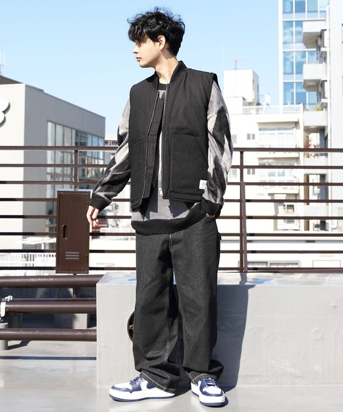 8(eight)(エイト)の「ダックベスト(ダウンベスト・メンズ・ブラウン/ブラック・LARGE/MEDIUM)」の7枚目の写真