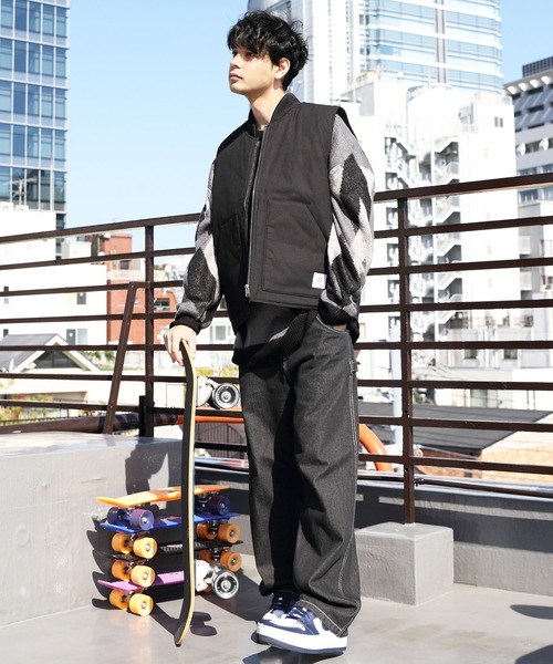 8(eight)(エイト)の「ダックベスト(ダウンベスト・メンズ・ブラウン/ブラック・LARGE/MEDIUM)」の12枚目の写真