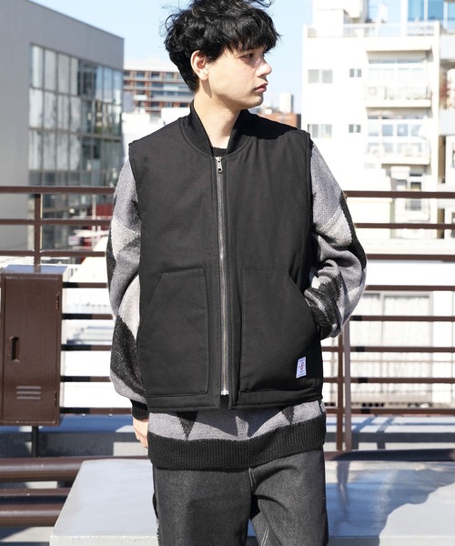 8(eight)(エイト)の「ダックベスト(ダウンベスト・メンズ・ブラウン/ブラック・LARGE/MEDIUM)」の3枚目の写真