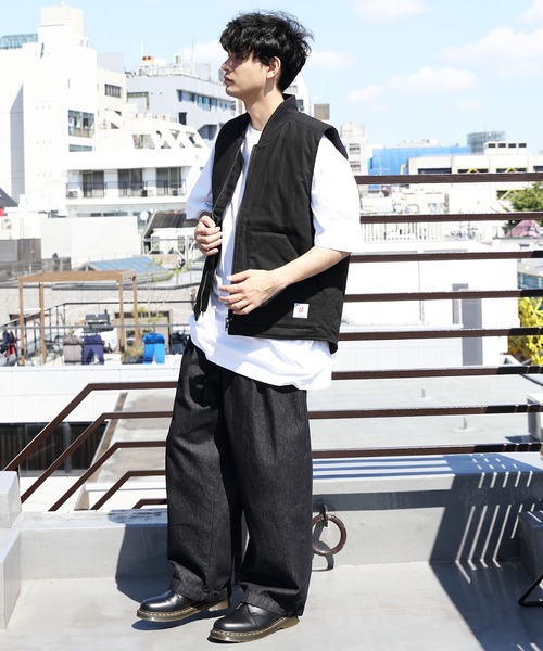 8(eight)(エイト)の「ダックベスト(ダウンベスト・メンズ・ブラウン/ブラック・LARGE/MEDIUM)」の19枚目の写真