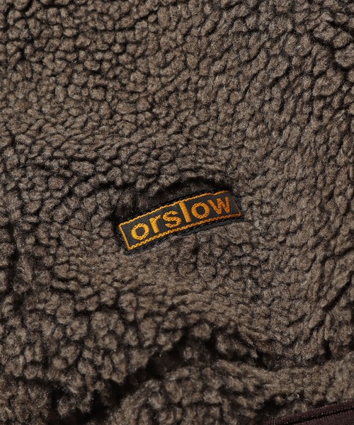 orSlow（オアスロウ）の「orSlow/オアスロウ BOA FLEECE VEST ボアフリースベスト（ベスト・メンズ・カーキ・2/3/4）」の18枚目の写真