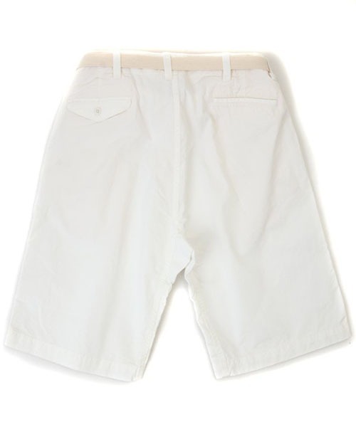 MASTER&Co（マスターアンドコー）の「MASTER&CO / マスター&コー：Short Chino Pant with Belt：MC075[STD]（その他パンツ・メンズ・ホワイト・M）」の5枚目の写真