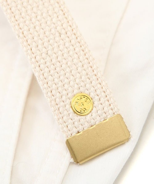 MASTER&Co（マスターアンドコー）の「MASTER&CO / マスター&コー：Short Chino Pant with Belt：MC075[STD]（その他パンツ・メンズ・ホワイト・M）」の8枚目の写真