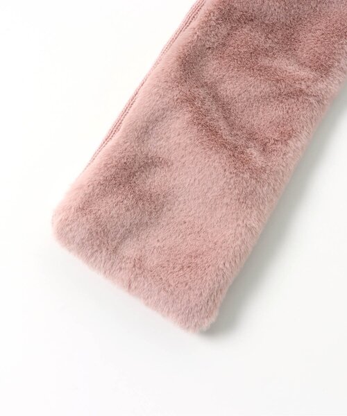 apres les cours（アプレレクール）の「パールリボンマフラー（マフラー・キッズ・ピンク/アイボリー/サックスブルー・140/120）」の12枚目の写真