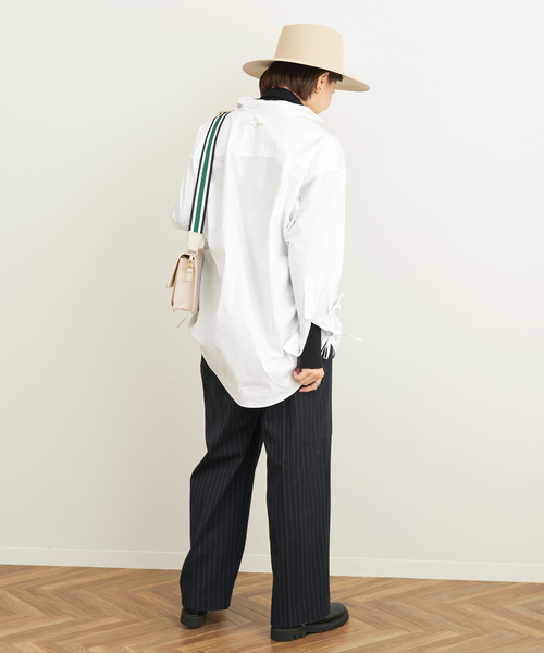 B.C STOCK（ベーセーストック）の「≪追加2≫ラインテープショルダー（ショルダーバッグ・レディース・キャメル/アイボリー/ブラック・FREE）」の13枚目の写真