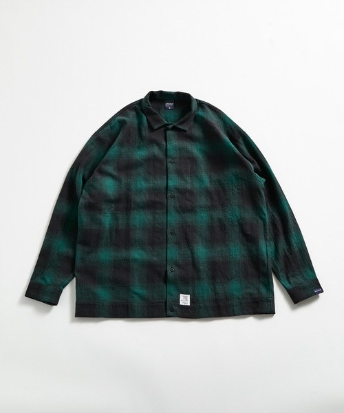 APPLEBUM（アップルバム）の「Ombre Check Shirt (Square)（シャツ/ブラウス・メンズ・ネイビー系/レッド/グリーン系その他・LARGE/X-LARGE/MEDIUM）」の10枚目の写真