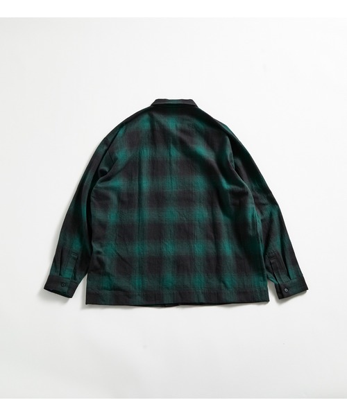 APPLEBUM（アップルバム）の「Ombre Check Shirt (Square)（シャツ/ブラウス・メンズ・ネイビー系/レッド/グリーン系その他・LARGE/X-LARGE/MEDIUM）」の12枚目の写真