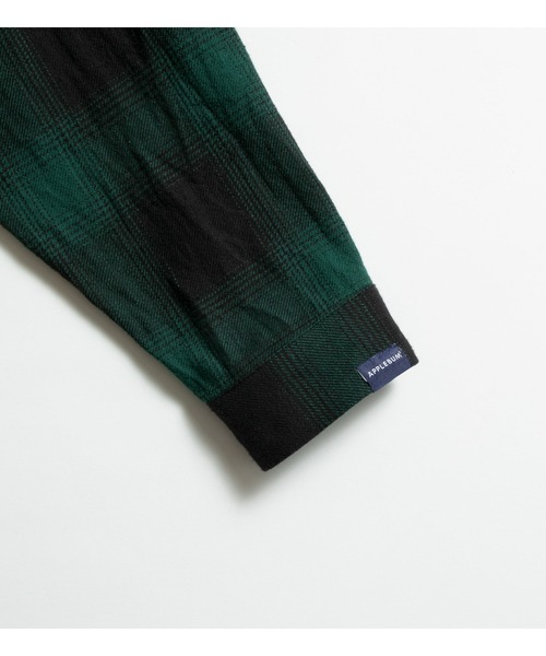 APPLEBUM（アップルバム）の「Ombre Check Shirt (Square)（シャツ/ブラウス・メンズ・ネイビー系/レッド/グリーン系その他・LARGE/X-LARGE/MEDIUM）」の13枚目の写真