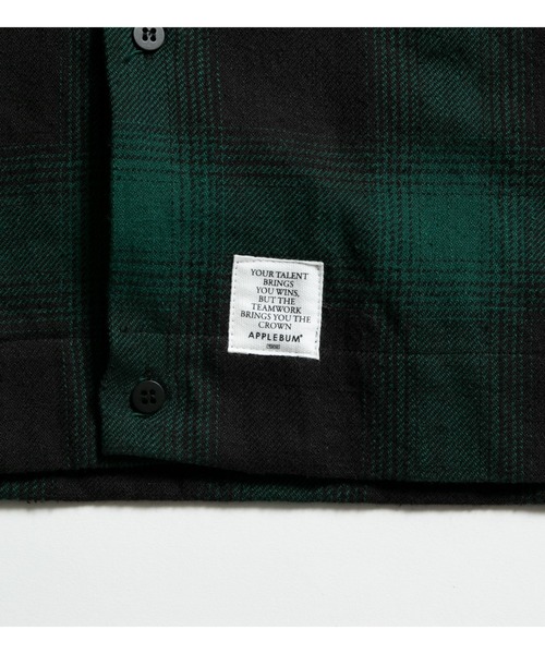 APPLEBUM（アップルバム）の「Ombre Check Shirt (Square)（シャツ/ブラウス・メンズ・ネイビー系/レッド/グリーン系その他・LARGE/X-LARGE/MEDIUM）」の14枚目の写真