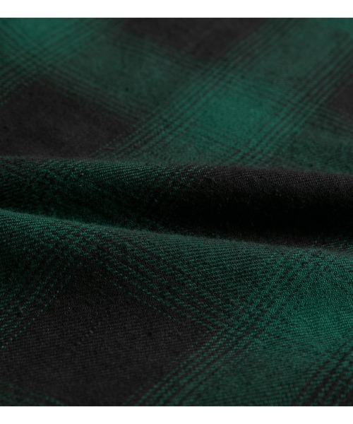 APPLEBUM（アップルバム）の「Ombre Check Shirt (Square)（シャツ/ブラウス・メンズ・ネイビー系/レッド/グリーン系その他・LARGE/X-LARGE/MEDIUM）」の15枚目の写真
