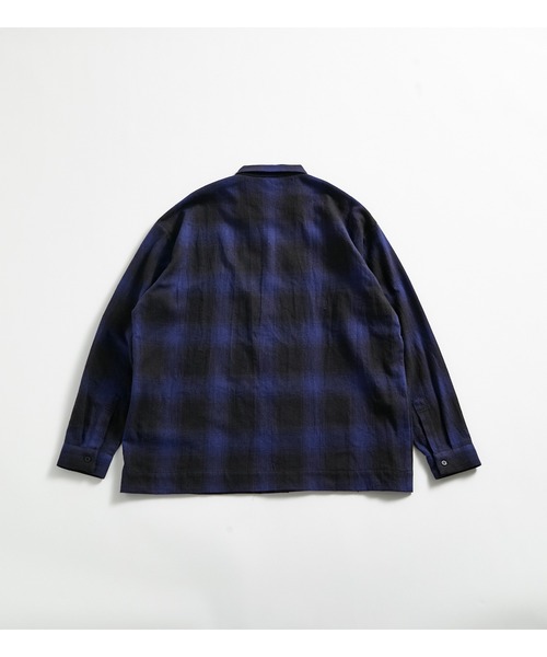APPLEBUM（アップルバム）の「Ombre Check Shirt (Square)（シャツ/ブラウス・メンズ・ネイビー系/レッド/グリーン系その他・LARGE/X-LARGE/MEDIUM）」の20枚目の写真
