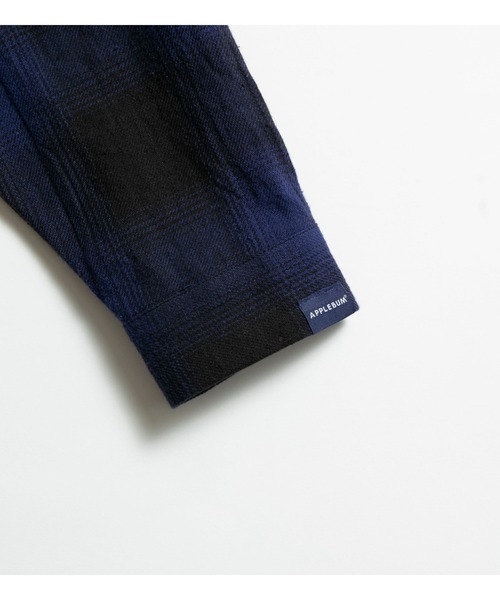APPLEBUM（アップルバム）の「Ombre Check Shirt (Square)（シャツ/ブラウス・メンズ・ネイビー系/レッド/グリーン系その他・LARGE/X-LARGE/MEDIUM）」の21枚目の写真