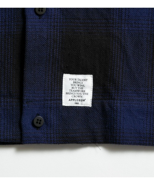 APPLEBUM（アップルバム）の「Ombre Check Shirt (Square)（シャツ/ブラウス・メンズ・ネイビー系/レッド/グリーン系その他・LARGE/X-LARGE/MEDIUM）」の22枚目の写真