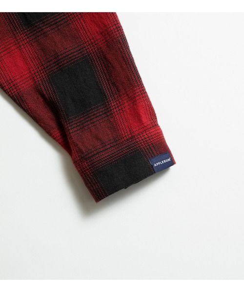 APPLEBUM（アップルバム）の「Ombre Check Shirt (Square)（シャツ/ブラウス・メンズ・ネイビー系/レッド/グリーン系その他・LARGE/X-LARGE/MEDIUM）」の6枚目の写真